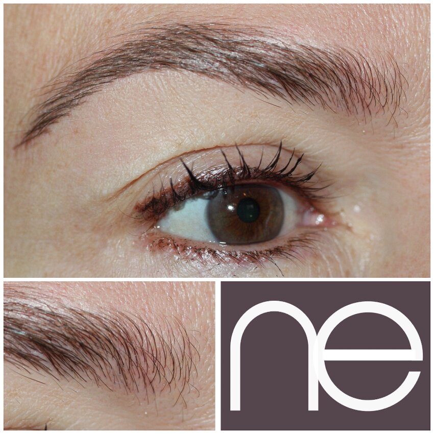 Natural Enhancement Semi Permanent Eyebrows Before And After