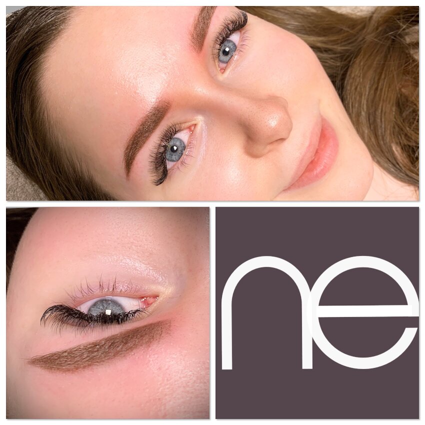 Natural Enhancement Semi Permanent Eyebrows Before And After