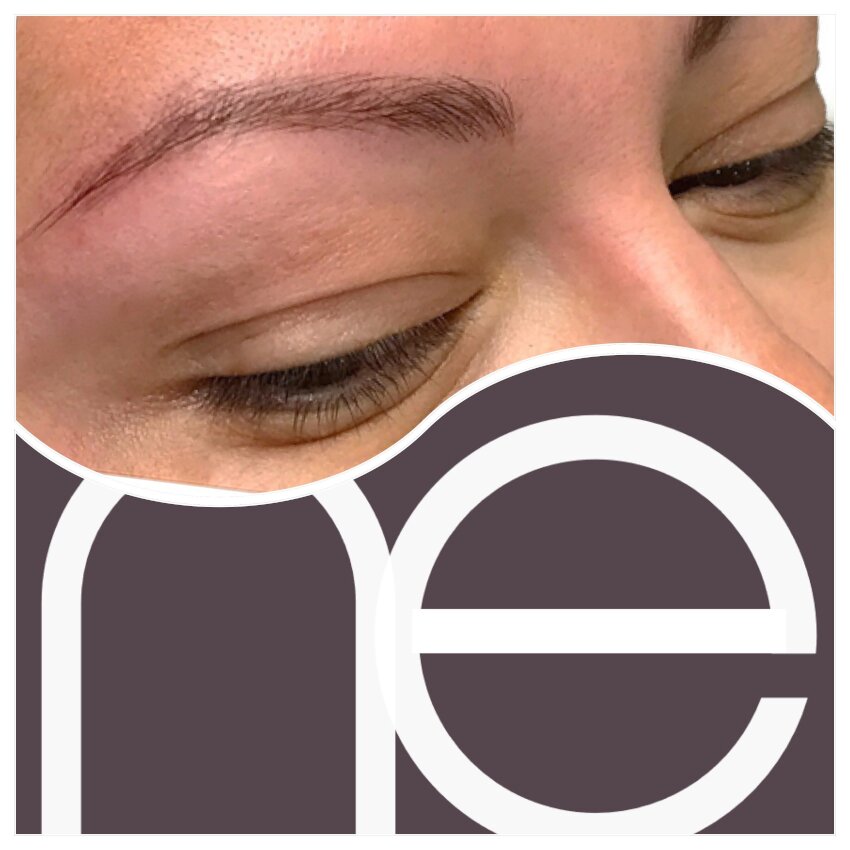 Natural Enhancement Semi Permanent Eyebrows Before And After
