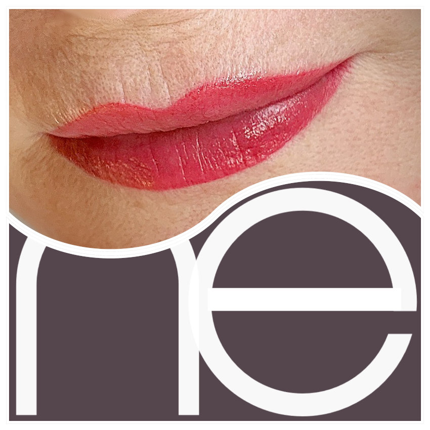 Natural Enhancement Semi Permanent Lips Before And After