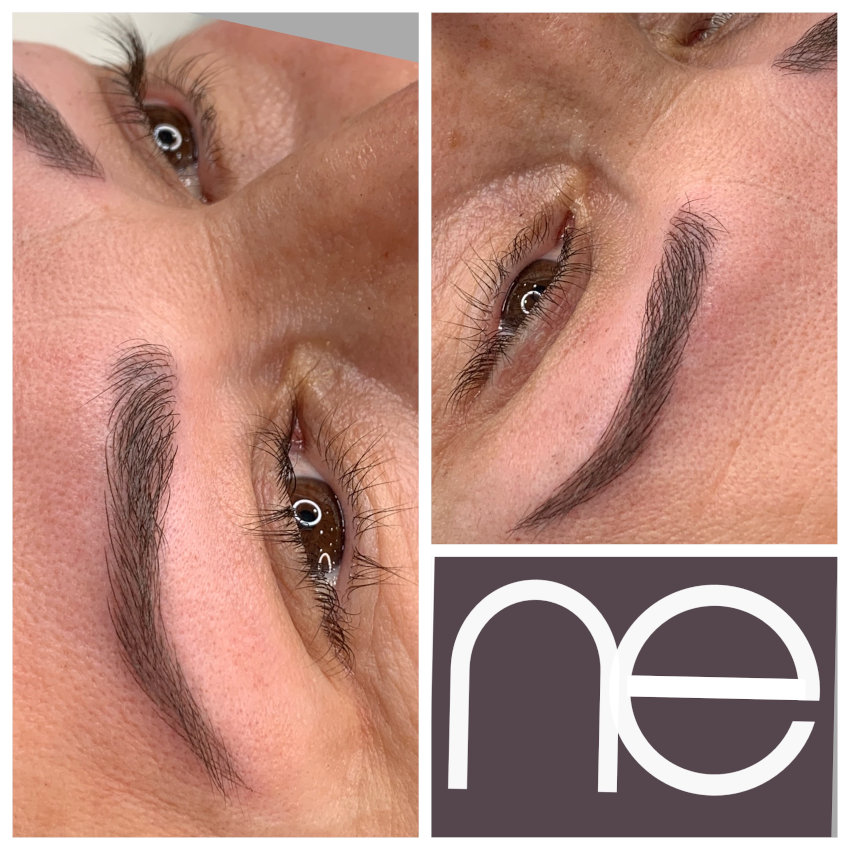 Natural Enhancement Microblading Before And After