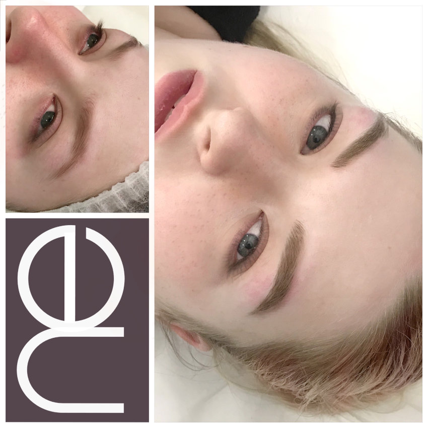Natural Enhancement Microblading Before And After